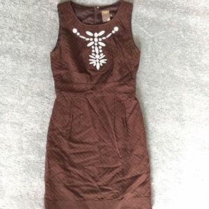 Taylor Dress Brown Dress